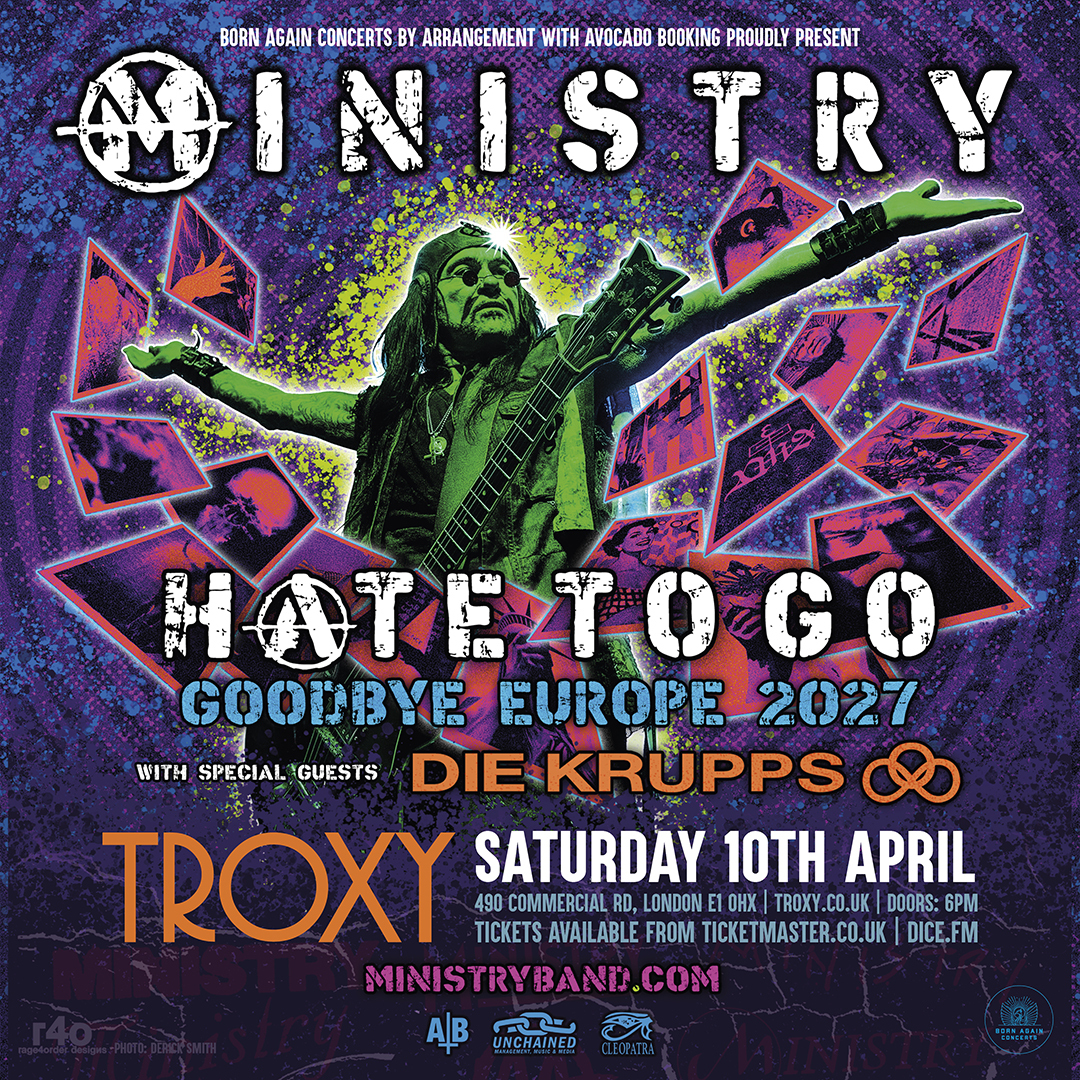 MINISTRY + DIE KRUPPS at Troxy - London — event image